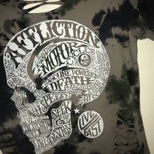 Affliction Rhinestone Top